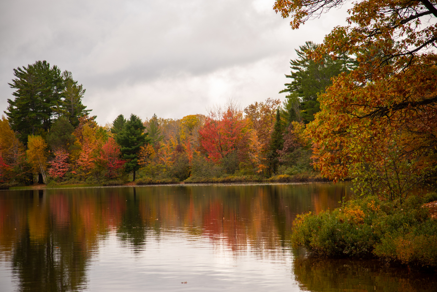 Michigans Upper Peninsula Near Houghton, MI in the Keweenaw Peninsula